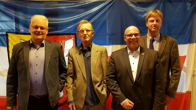 Dieter von Leesen, Manfred Oberländer, Stefan Lange, Heiner Rickers